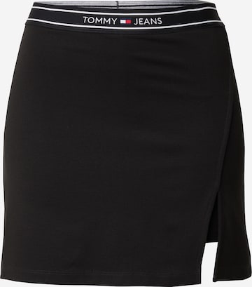 Tommy Jeans - Saia em preto: frente