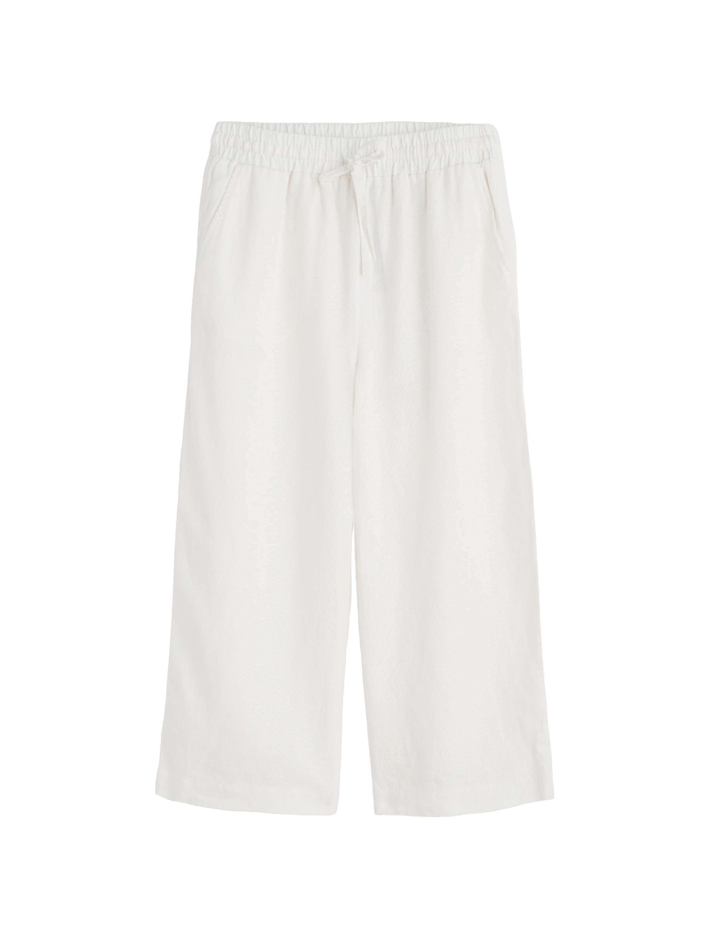 Seasalt Cornwall Pants 'Tide Flow' in White: front