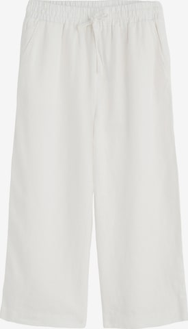 Seasalt Cornwall Pants 'Tide Flow' in White: front
