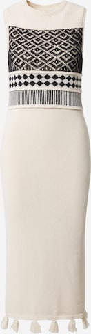 Dorothy Perkins Knit dress in White: front