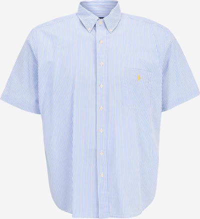 Camicia Polo Ralph Lauren Big & Tall di colore blu chiaro / giallo / bianco, Visualizzazione prodotti