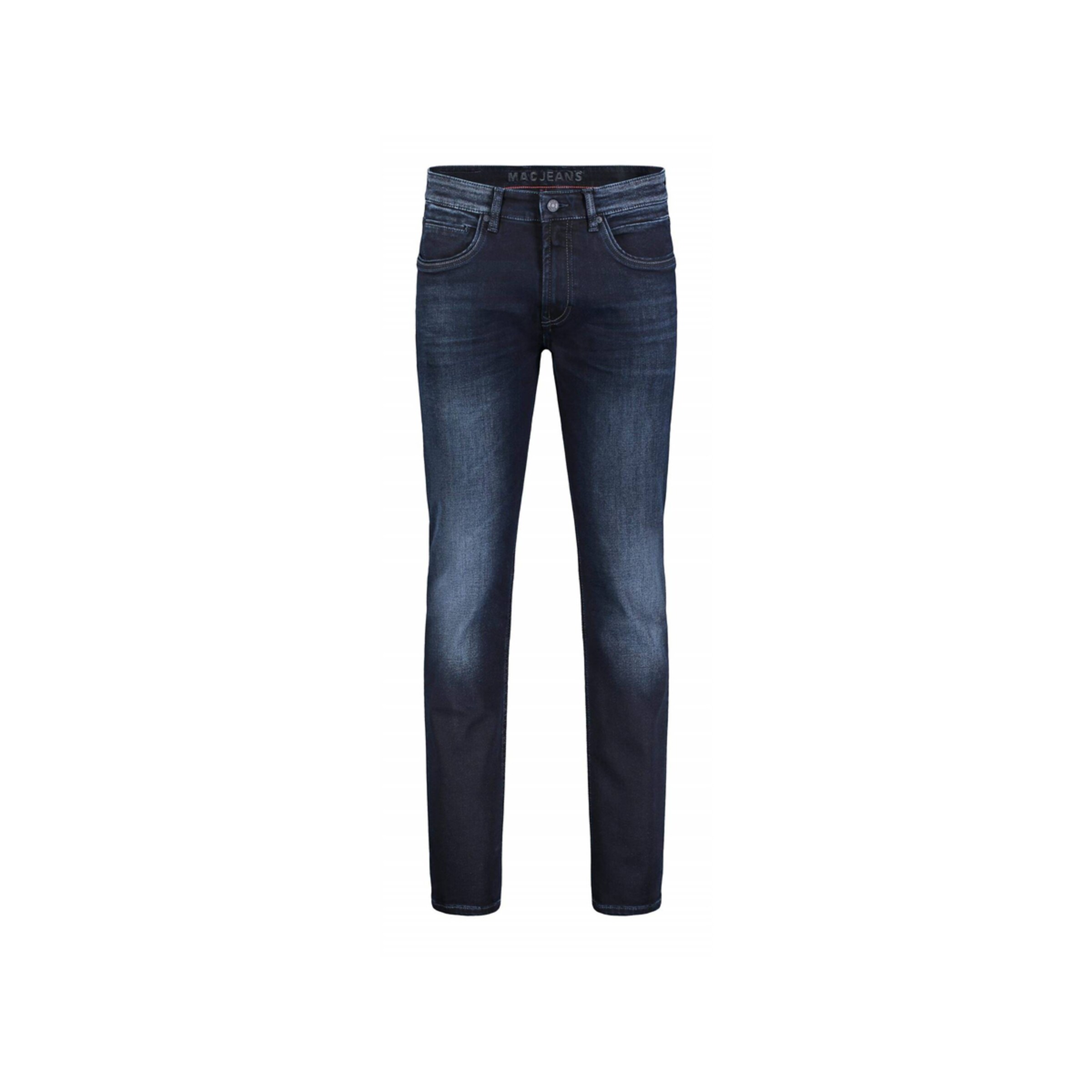 MAC Slimfit Jeans in Blau: Vorderseite