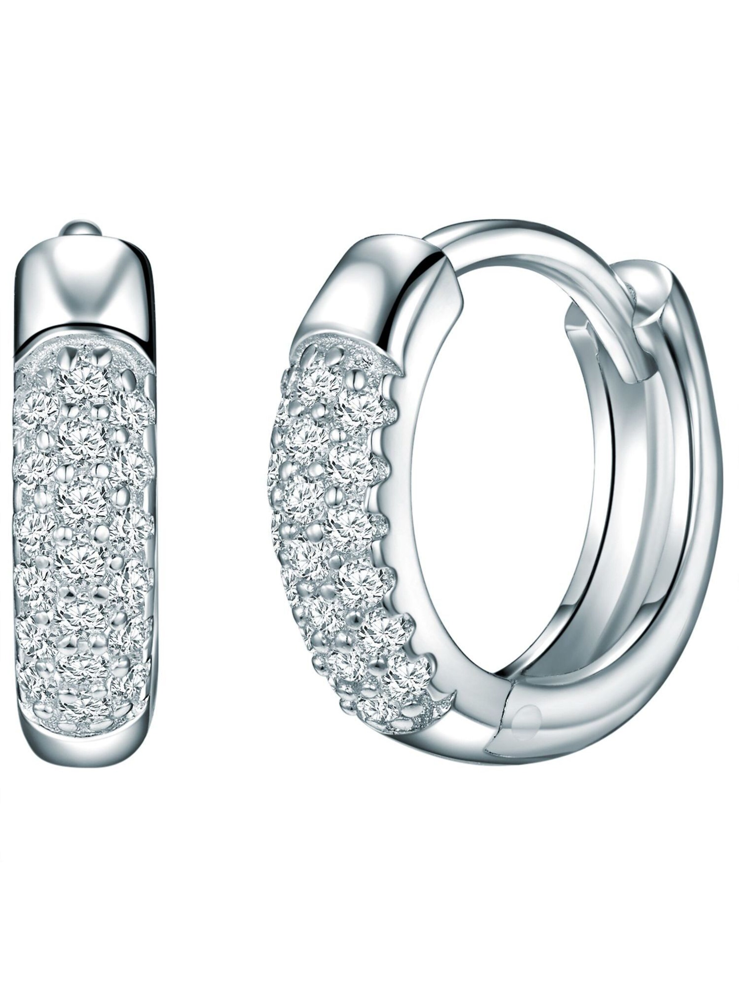 Rafaela Donata Earrings in Silver: front