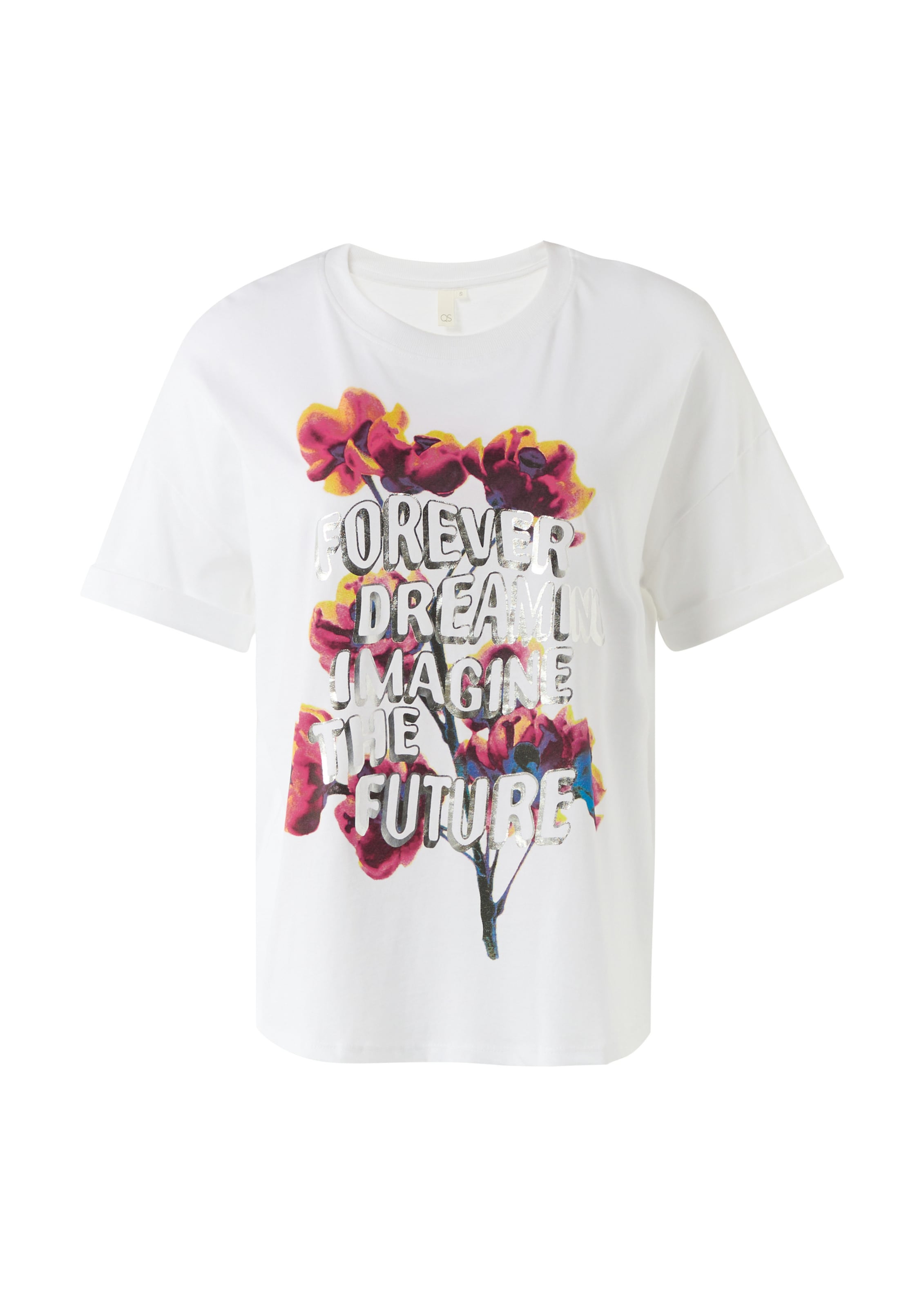 QS Shirt in White: front