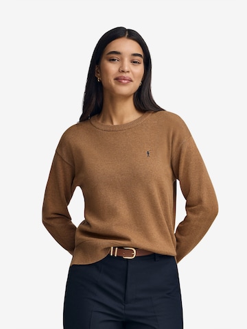 Polo Club Sweater in Brown: front