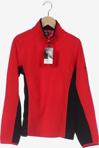VAUDE Sweatshirt & Zip-Up Hoodie in S in Red: front