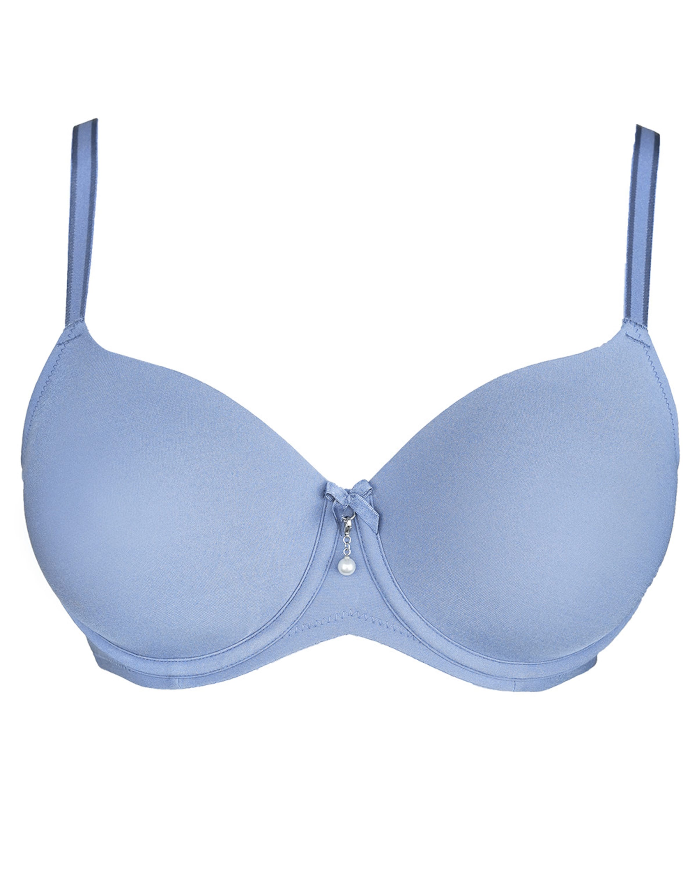 SugarShape T-Shirt BH 'True' in Blau: Vorderseite