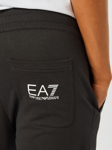 Effilé Pantalon EA7 Emporio Armani en noir