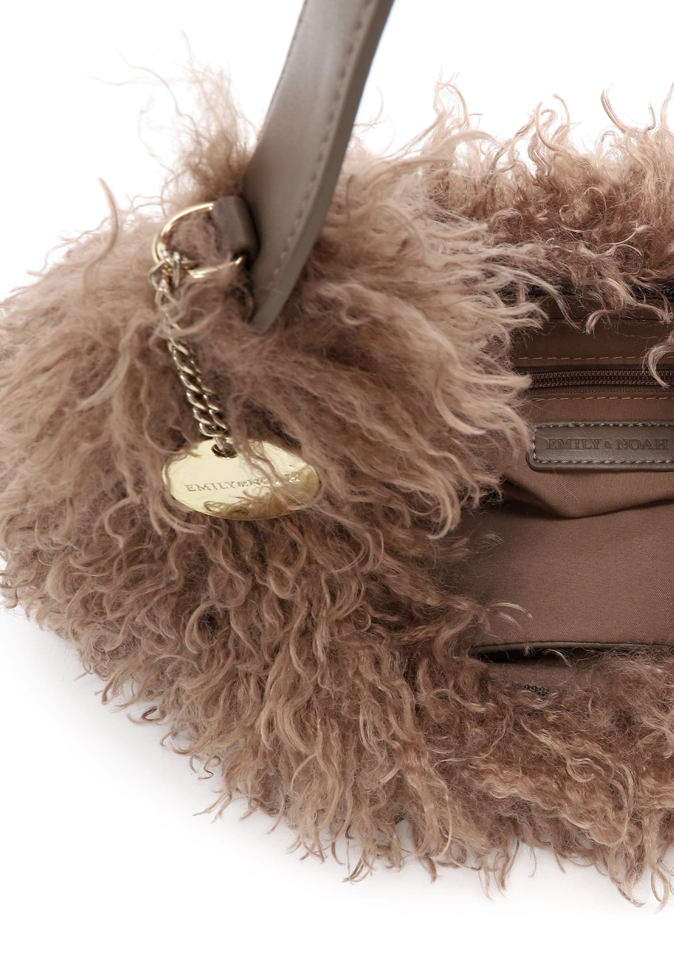 Borsa a sacco 'Lionne' di Emily & Noah in grigio