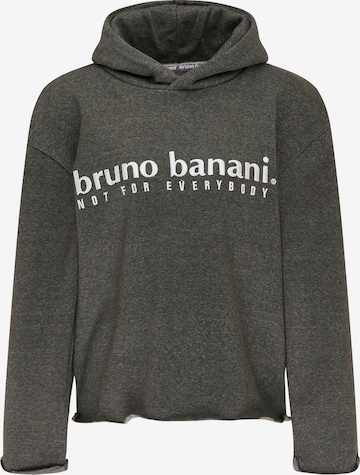 Sweat-shirt 'Ross' BRUNO BANANI en gris : devant