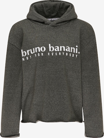 Sweat-shirt 'Ross' Bruno Banani en gris : devant