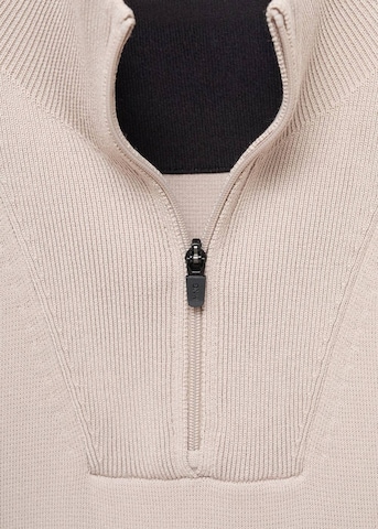 MANGO MAN Trui 'Casperp' in Beige