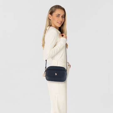 Sac à bandoulière U.S. POLO ASSN. en bleu : devant