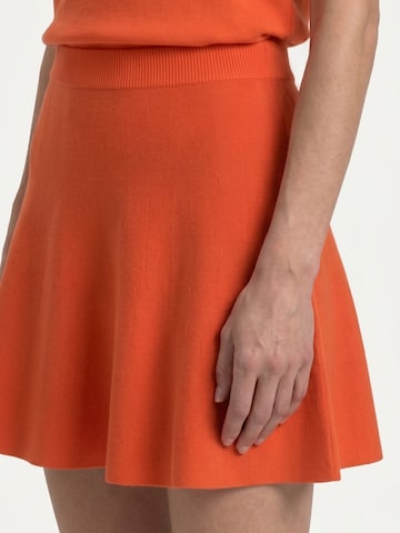 Rich & Royal - Falda en naranja