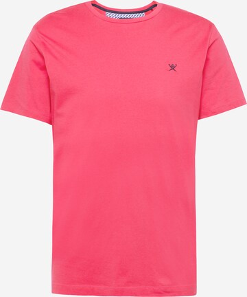 Hackett London T-shirt i rosa: framsida