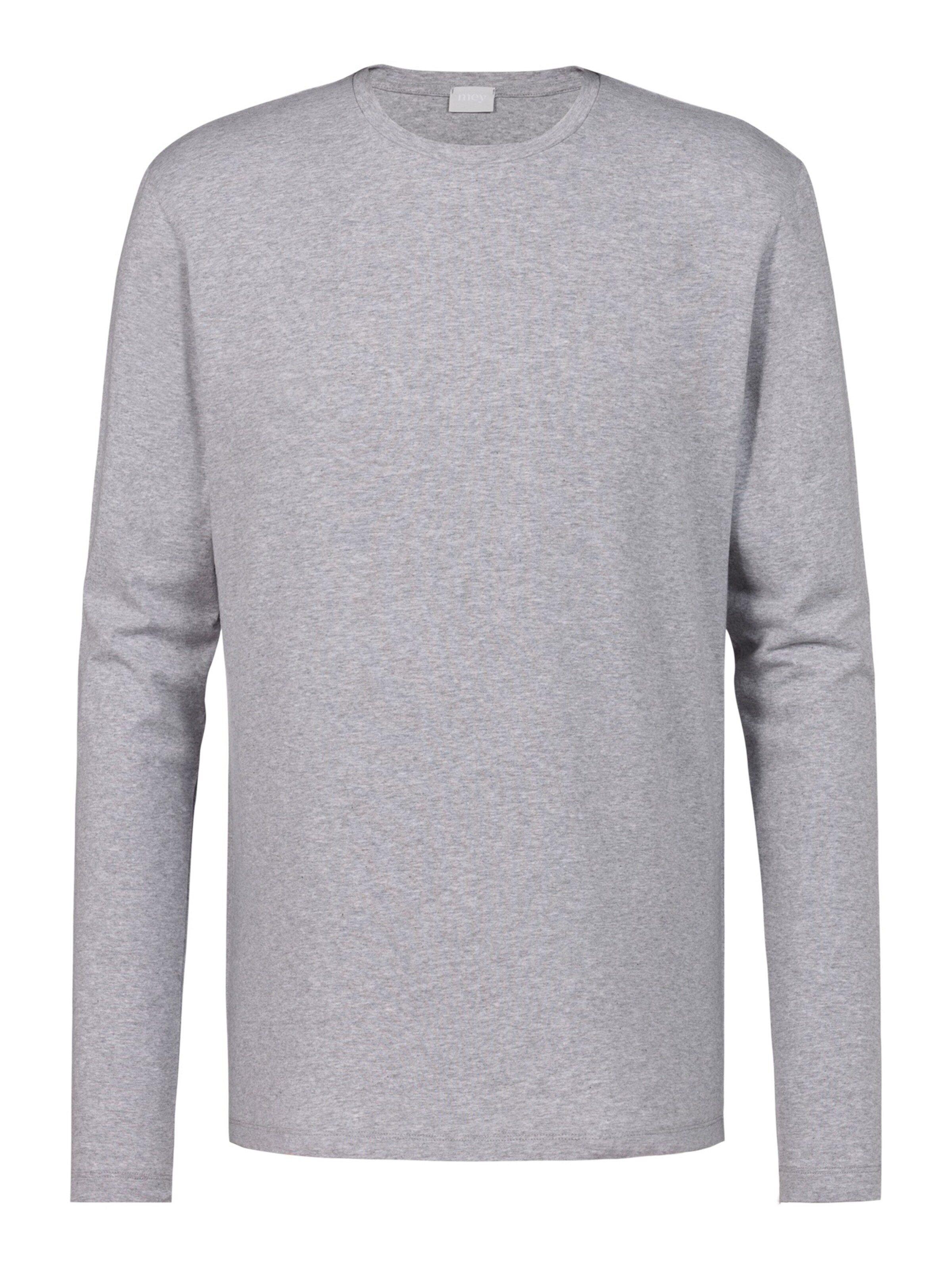 Mey Pyjama lang in Grau: Vorderseite
