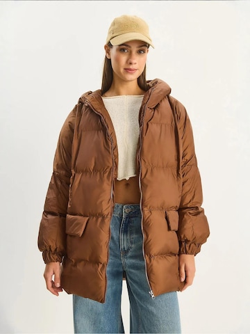 Cappotto invernale di Bianco Lucci in marrone