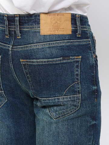 KOROSHI Regular Jeans in Blue
