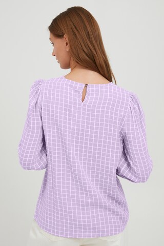 b.young Blouse in Lila