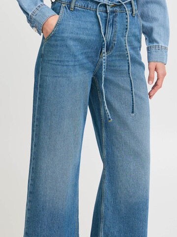 Wide leg Jeans di b.young in blu