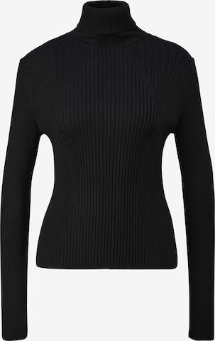 Pull-over COMMA en noir : devant