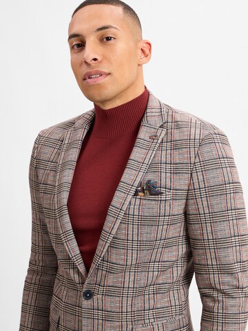 Finshley & Harding London Slim Fit Sakko ' Brixdon ' in Beige