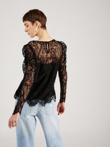 Claire Blouse 'Anjali' in Zwart