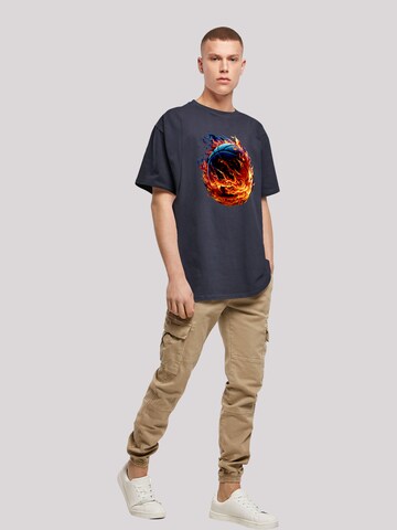 T-Shirt 'Basketball' F4NT4STIC en bleu