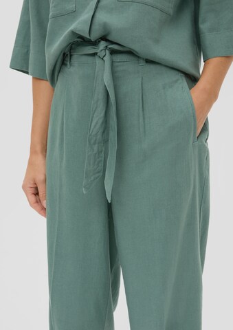 s.Oliver Wide leg Broek in Groen