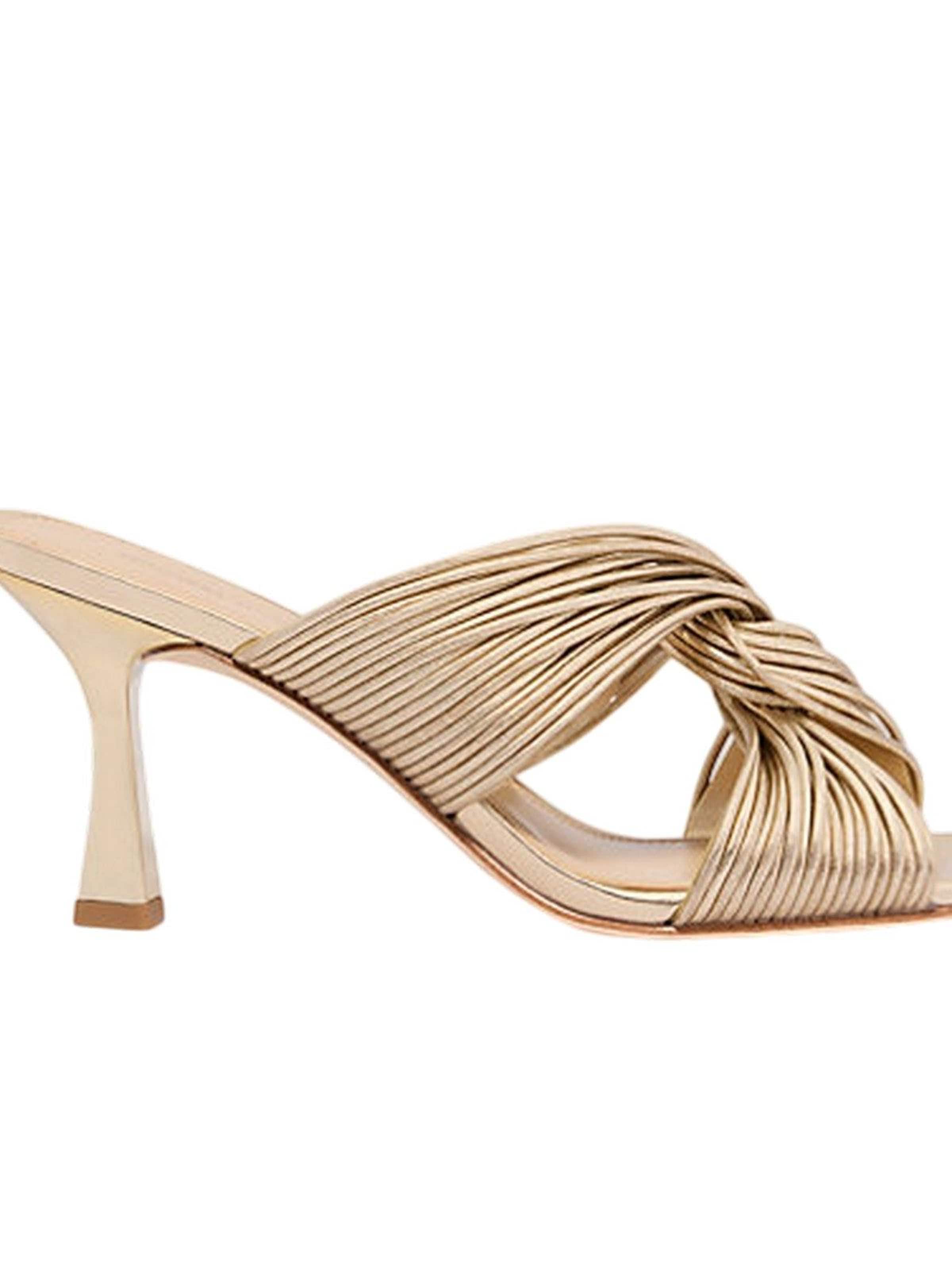 Décolleté di Michael Kors in oro: frontale