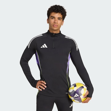 T-Shirt fonctionnel 'Tiro 25 Competition' ADIDAS PERFORMANCE en noir : devant