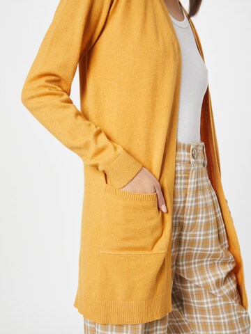 Cardigan 'THESS' OBJECT en jaune