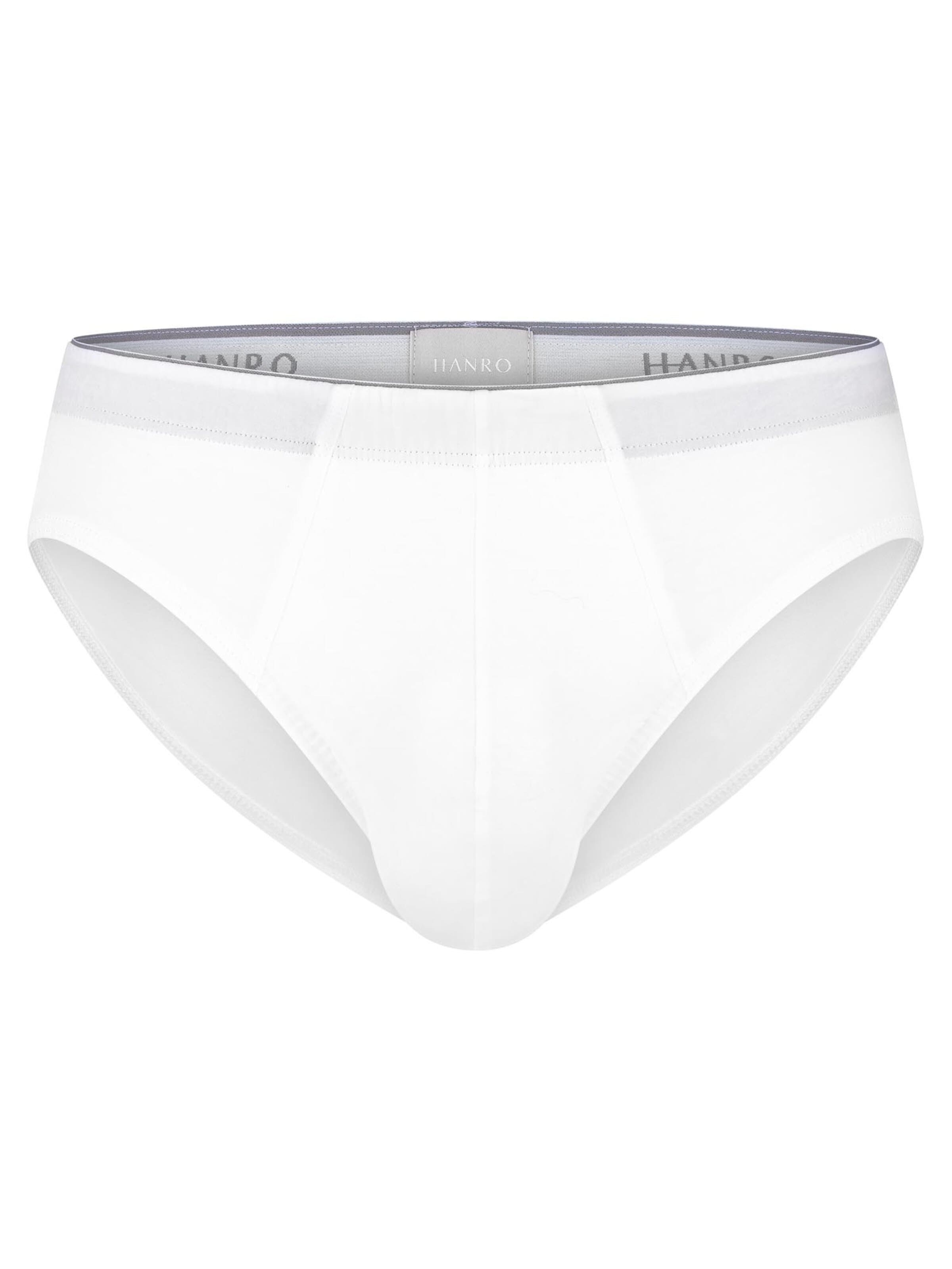 Hanro Slip 'Cotton Superior' in White: front