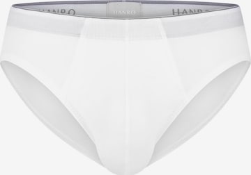 Hanro Slip 'Cotton Superior' in White: front