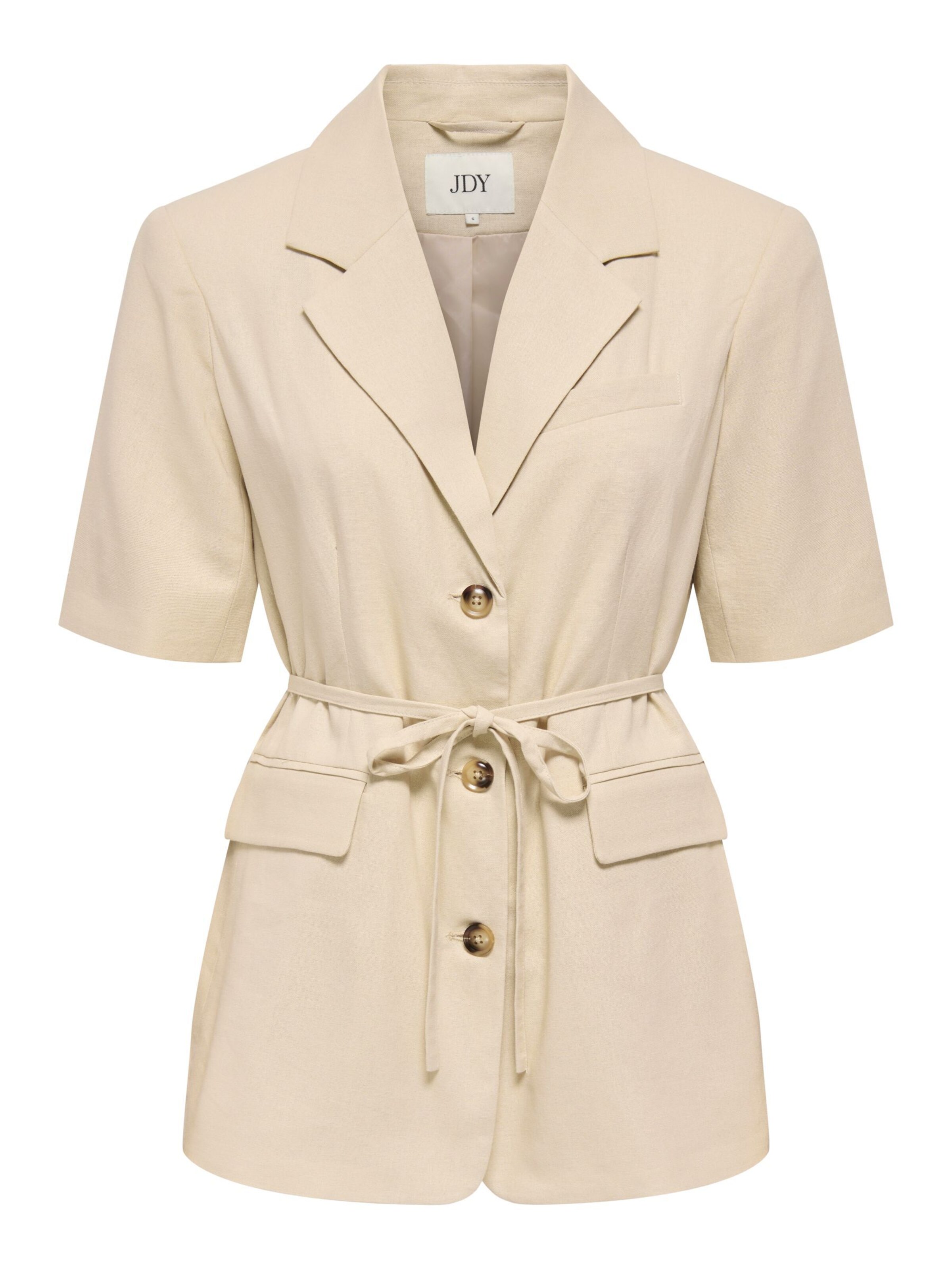Blazer 'JDYNaomi' JDY en blanc : devant