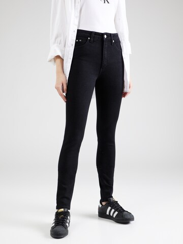 Calvin Klein Jeans Skinny Farmer 'HIGH RISE SKINNY PLUS' - kék: elől