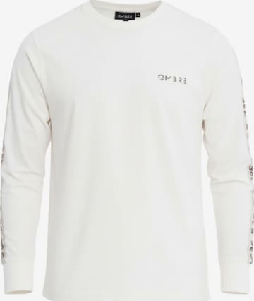 T-Shirt Ombre en blanc : devant
