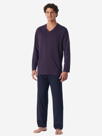 SCHIESSER Pyjama lang 'Comfort Essentials' in Gemengde kleuren