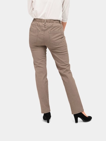 Goldner Regular Jeans 'Louisa' in Beige