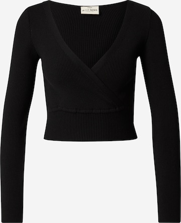 A LOT LESS Shirt 'Rosalie' in Black: front