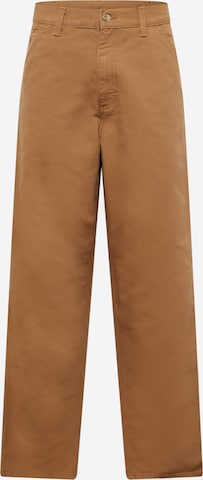 Carhartt WIP Loosefit Jeans in Bruin: voorkant