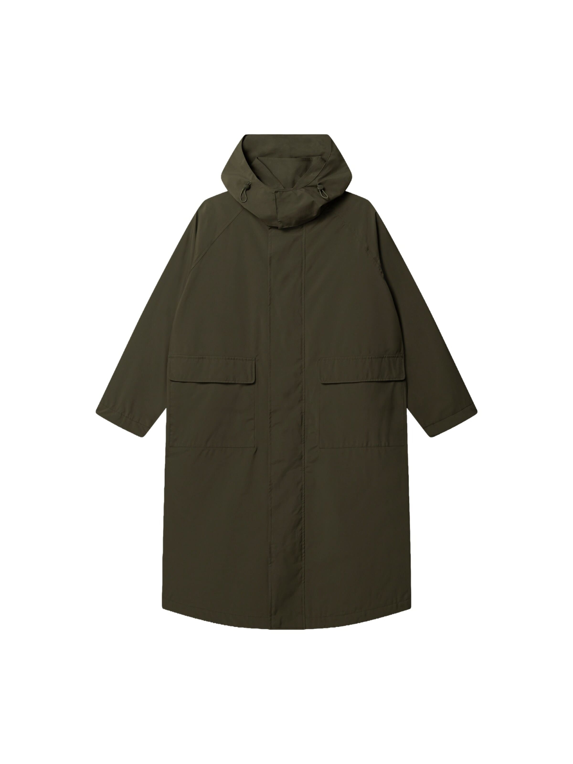 Kubota Overgangsparka 'Kubota Women's Oversized Rainjacket Waterproof Parka' i grøn: forside