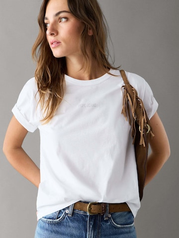 Maglietta 'BEMA' di Pepe Jeans in bianco: frontale