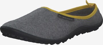 Leguano Slippers 'Acasa' in Grey: front