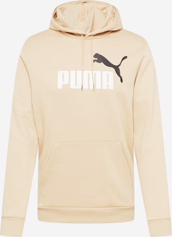 PUMA Sportsweatshirt in Beige: predná strana