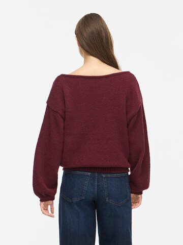 Pull-over 'NMBellis' Noisy may en marron