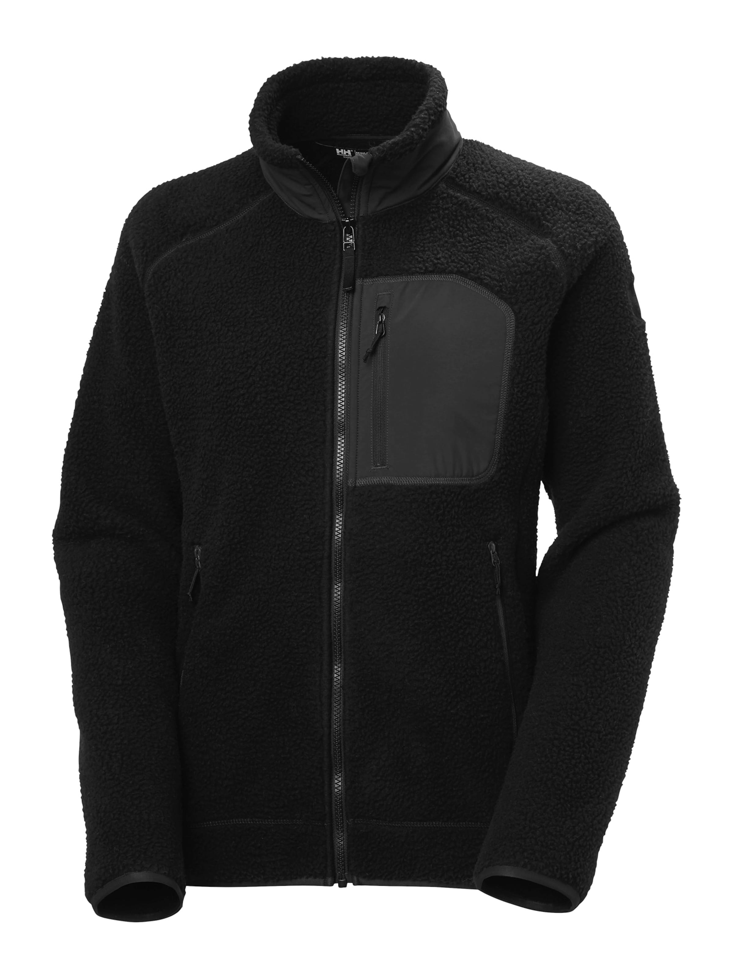 HELLY HANSEN Functionele fleece jas 'IMPERIAL' in Zwart: voorkant