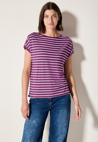CECIL Shirt in Purple: front