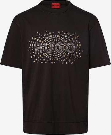 HUGO T-Shirt ' Dunic ' in Schwarz: predná strana