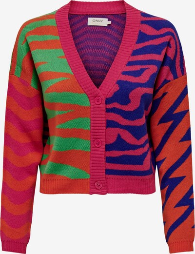 ONLY Knit cardigan 'ADORA' in Dark blue / Green / Pink / Red, Item view